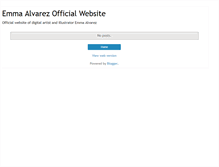 Tablet Screenshot of emmaalvarez.com